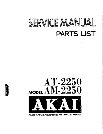 Akai AT-2250  Akai AT AT-2250 AT-2250.pdf