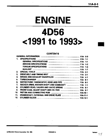 MITSUBISHI 11A  MITSUBISHI Engines Manuals 4D5 11A.pdf