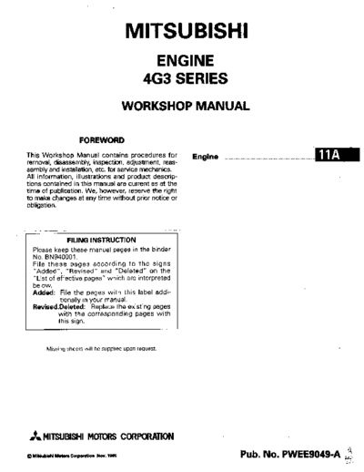 MITSUBISHI G-TITLE  MITSUBISHI Engines Manuals 4G3 G-TITLE.pdf