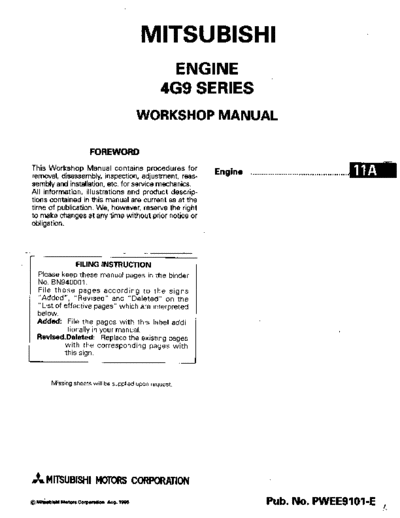 MITSUBISHI G-TITLE  MITSUBISHI Engines Manuals 4G9 G-TITLE.pdf
