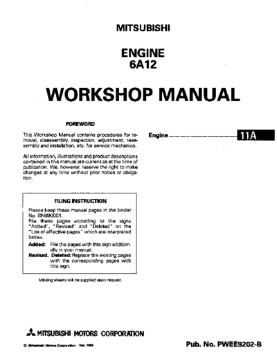 MITSUBISHI G-TITLE  MITSUBISHI Engines Manuals 6A12 G-TITLE.pdf
