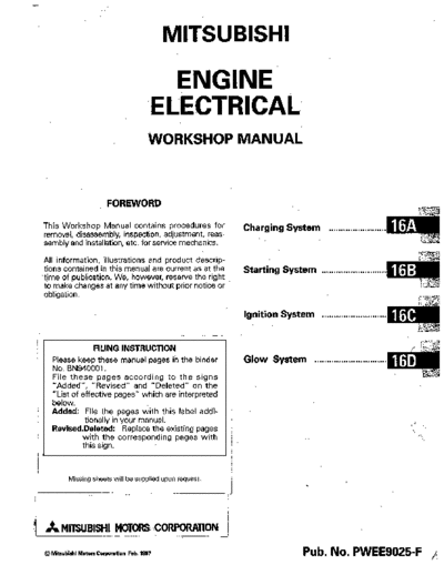 MITSUBISHI G-TITLE  MITSUBISHI Engines Manuals Engine Electrical G-TITLE.pdf