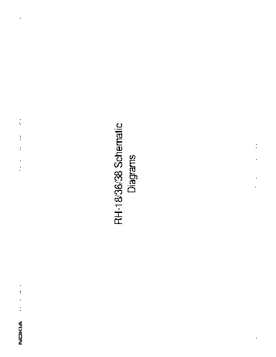 NOKIA 09-rh18-Schematics  NOKIA Mobile Phone Nokia_1100 09-rh18-Schematics.pdf