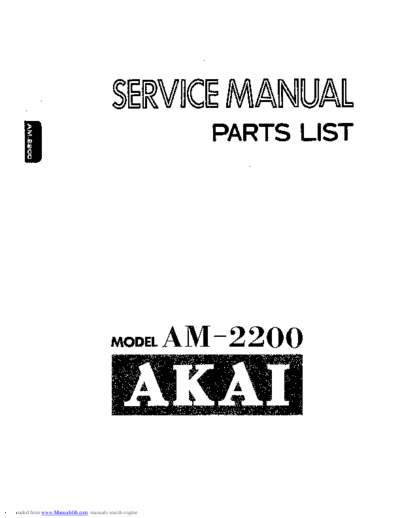 Akai AM-2200 Ver 1  Akai AM AM-2200 AM-2200 Ver 1.pdf
