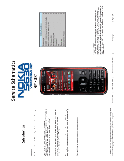 NOKIA 5630 XpressMusic (RM-431) v1.0  NOKIA Mobile Phone Nokia_5630ExpressMusic 5630 XpressMusic (RM-431) v1.0.pdf