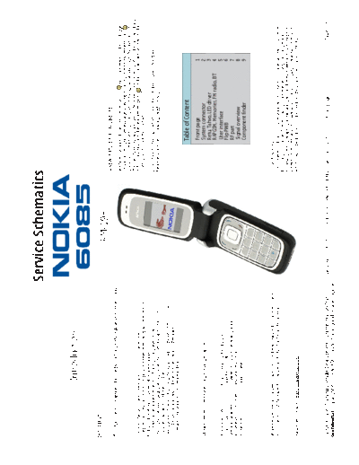 NOKIA 6085 schem  NOKIA Mobile Phone Nokia_6085_6086 6085_schem.pdf