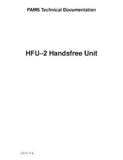 NOKIA HFU2  NOKIA Mobile Phone Nokia_6250 HFU2.PDF