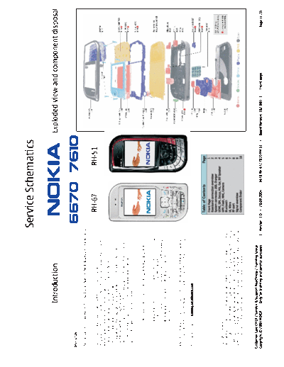 NOKIA 6670 rh-67 7610 rh-51 schematics 3 0  NOKIA Mobile Phone Nokia_6670_7610 6670_rh-67_7610_rh-51_schematics_3_0.pdf