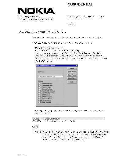 NOKIA NSE5-013  NOKIA Mobile Phone Nokia_7110 NSE5-013.PDF