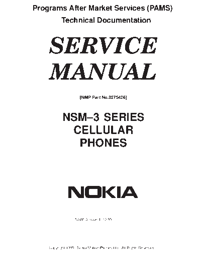 NOKIA 01FRONT  NOKIA Mobile Phone Nokia_8210 01FRONT.PDF