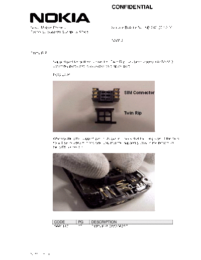 NOKIA NSM3-040  NOKIA Mobile Phone Nokia_8210 NSM3-040.PDF