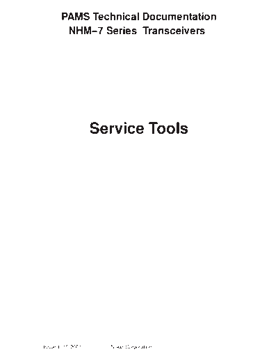 NOKIA svctools  NOKIA Mobile Phone Nokia_8310 svctools.pdf