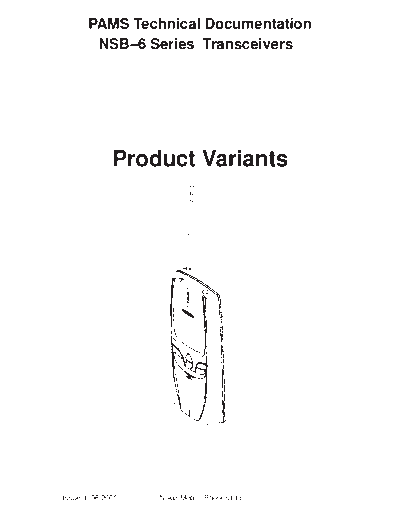 NOKIA PRODVAR  NOKIA Mobile Phone Nokia_8890 PRODVAR.PDF