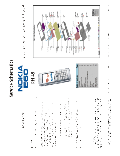 NOKIA E60 RM-49 schematics V1  NOKIA Mobile Phone Nokia_E60 E60_RM-49_schematics_V1.pdf