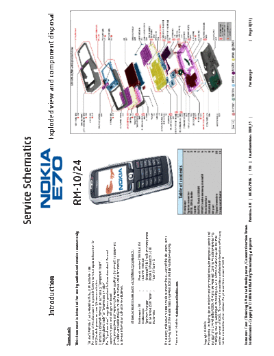 NOKIA E70 rm-10 schematics v1 0  NOKIA Mobile Phone Nokia_E70 E70_schematics E70_rm-10_schematics_v1_0.pdf