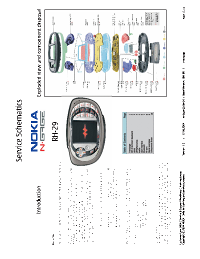 NOKIA N-GAGE QD RH-29 schematics V2 0  NOKIA Mobile Phone Nokia_NGage_Qd N-GAGE_QD_RH-29_schematics_V2_0.pdf