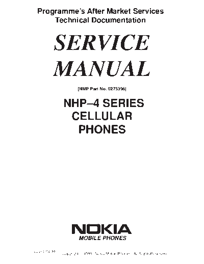 NOKIA frontps  NOKIA Mobile Phone 2170 frontps.pdf