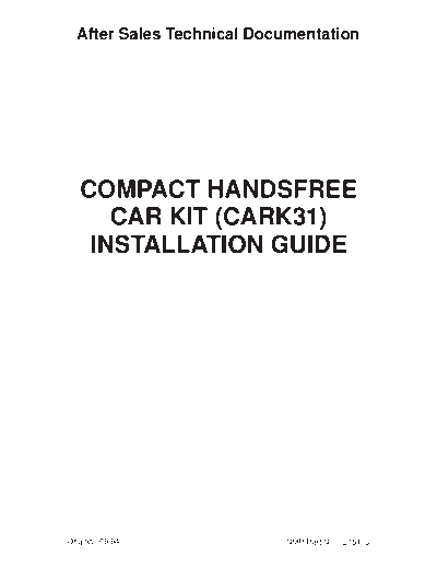 NOKIA cark31sm  NOKIA Mobile Phone 232-239 cark31sm.pdf