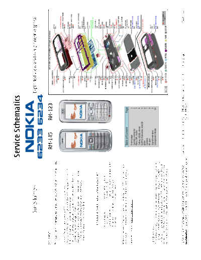 NOKIA 6233 RM145 6234 RM123 schematics 1.0  NOKIA Mobile Phone 6233 6233_RM145_6234_RM123_schematics_1.0.pdf