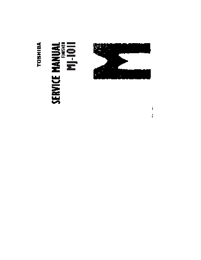 TOSHIBA MJ-1011+(FIN)  TOSHIBA Copiers E 16 Service manual (eng) copy MJ-1011+(FIN).pdf