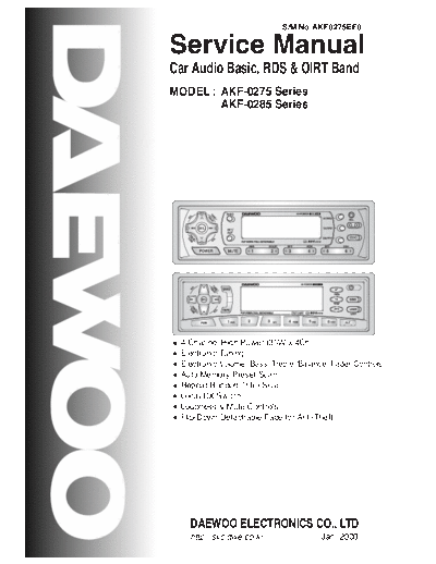 Daewoo AKD-0275 & 0285 v2  Daewoo AKD AKD-0275 & 0285 AKD-0275 & 0285 v2.pdf