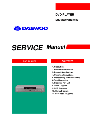 Daewoo DHC-2200K  Daewoo DHC DHC-2200K DHC-2200K.pdf