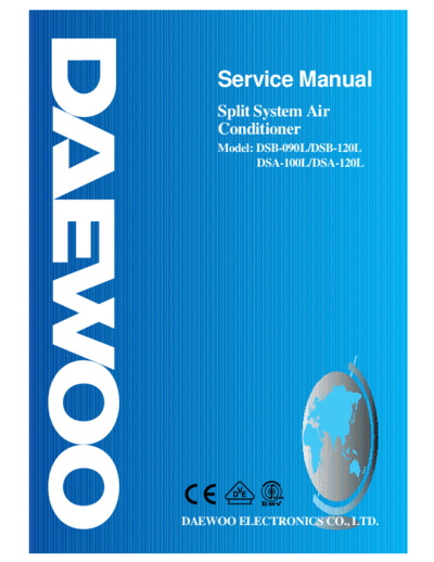 Daewoo DSB-090L & 120L & A-100L & 120L  Daewoo DSB DSB-090L & 120L & A-100L & 120L DSB-090L & 120L & A-100L & 120L.pdf