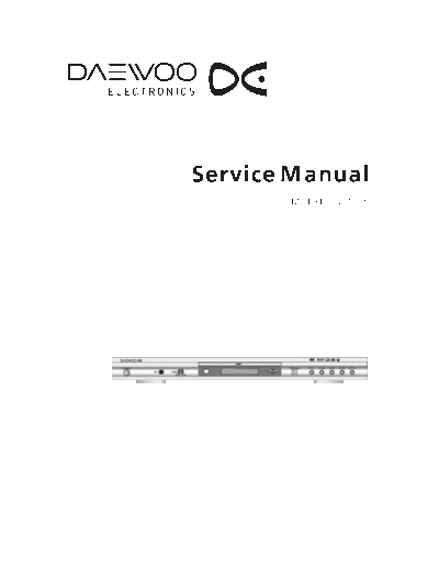 Daewoo DV-700S  Daewoo DV DV-700S DV-700S.pdf