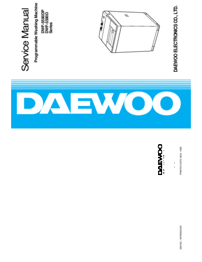 Daewoo DWF-5590DP & 5590D  Daewoo DWF DWF-5590DP & 5590D DWF-5590DP & 5590D.pdf