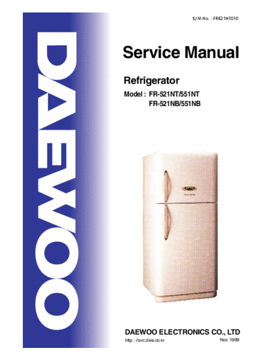 Daewoo FR-521NT & 551NT  Daewoo FR FR-521NT & 551NT FR-521NT & 551NT.pdf