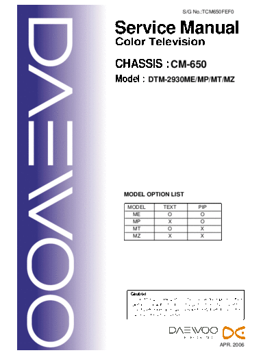 Daewoo CM-650  Daewoo hassis CM CM-650 CM-650.pdf