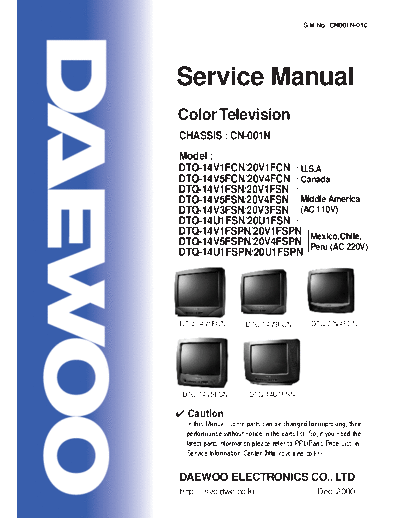 Daewoo CN-001N  Daewoo hassis CN CN-001N CN-001N.pdf