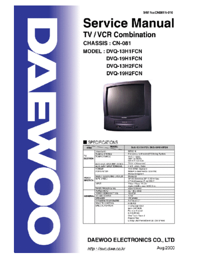 Daewoo CN-081  Daewoo hassis CN CN-081 CN-081.pdf