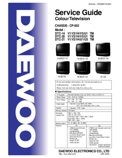 Daewoo CP-002  Daewoo hassis CP CP-002 CP-002.pdf