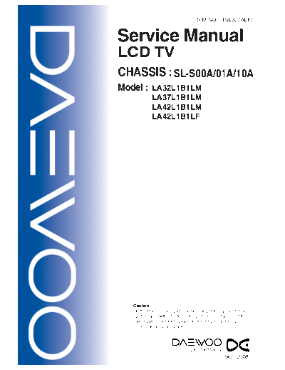 Daewoo SL-S00A & 01A & 10A  Daewoo hassis SL SL-S00A & 01A & 10A SL-S00A & 01A & 10A.pdf