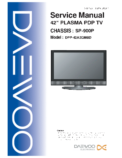 Daewoo SP-900P  Daewoo hassis SP SP-900P SP-900P.pdf