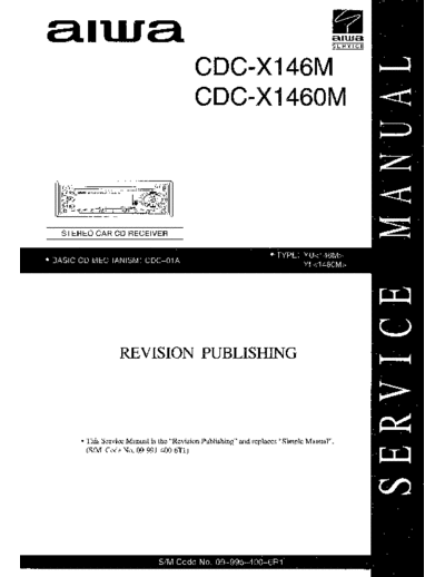 AIWA CDC-X146M X1460M  AIWA Car Audio CDC-X146M_X1460M.pdf