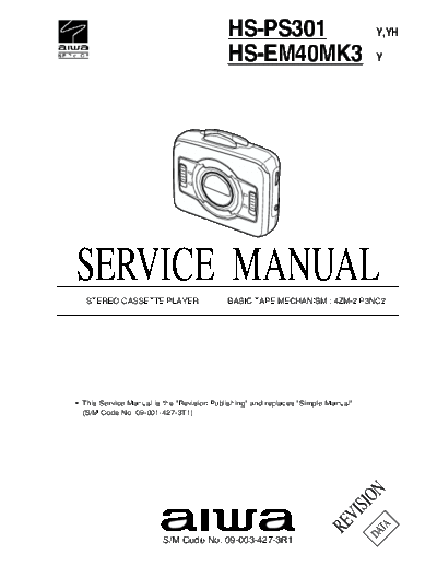 AIWA 09-003-427-3R1  AIWA     Aiwa HS-EM40MK3 09-003-427-3R1.pdf