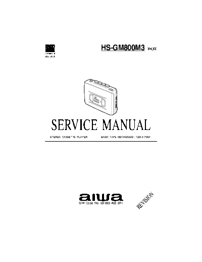 AIWA 09-993-405-3R1  AIWA     Aiwa HS-GM800M3 09-993-405-3R1.pdf