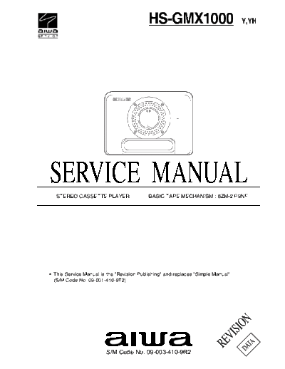 AIWA 09-003-410-9R2  AIWA     Aiwa HS-GMX1000 09-003-410-9R2.pdf