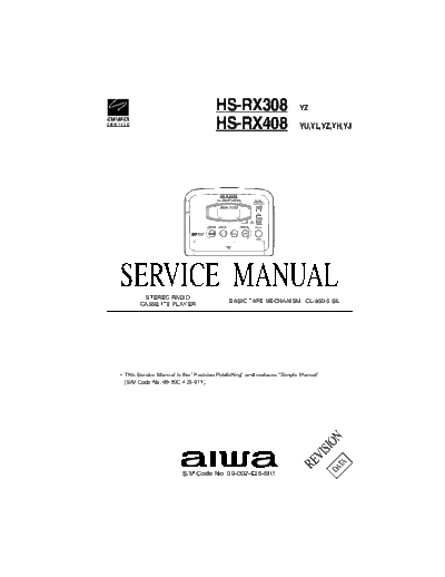 AIWA 09-002-425-5R1  AIWA     Aiwa HS-RX408 09-002-425-5R1.pdf