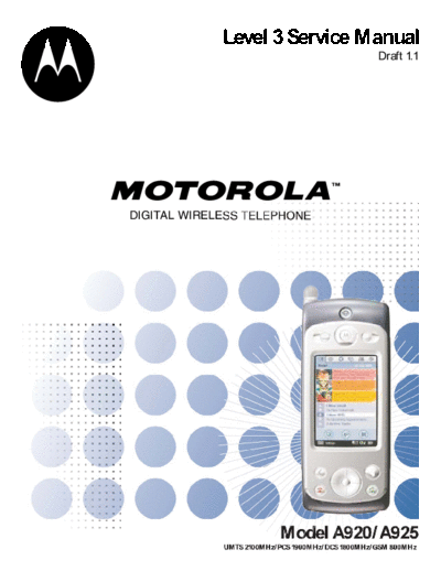 motorola sm level3  motorola Mobile Phone A925_sm sm_level3.pdf