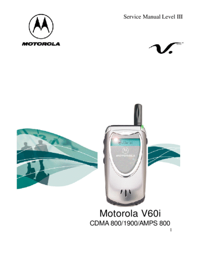 motorola v60ic level3 service manual1  motorola Mobile Phone V60i_sm v60ic_level3_service manual1.pdf