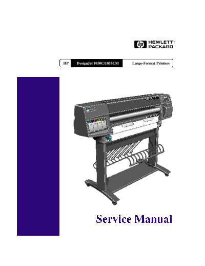 HP Service Manual  HP printer InkJet DesignJet 1xxx Service Manual.pdf