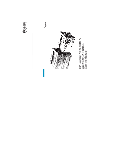 HP 5000sm  HP printer Laser LJ 5000 5000sm.pdf