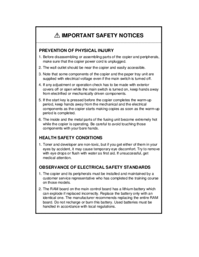 ricoh Service Manual  ricoh Copiers FT 4622 Service Manual.pdf