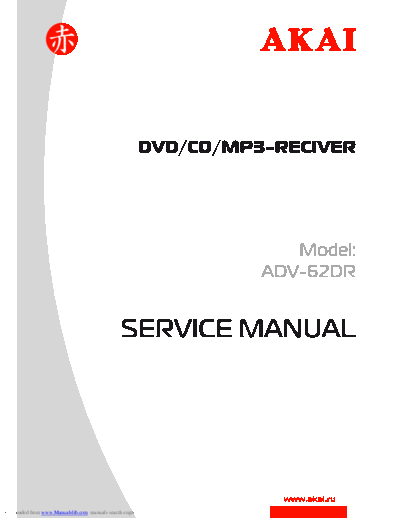 Akai ADV-62DR  Akai ADV ADV-62DR ADV-62DR.pdf