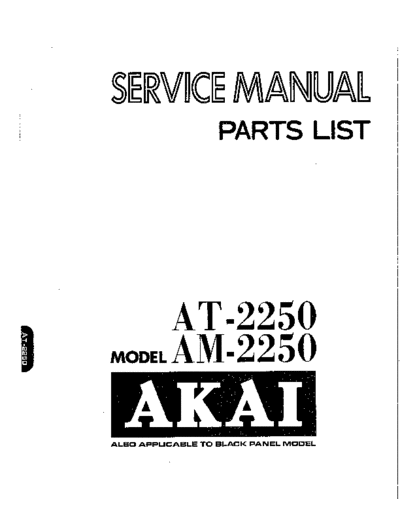 Akai AM-2250  Akai AM AM-2250 AM-2250.pdf