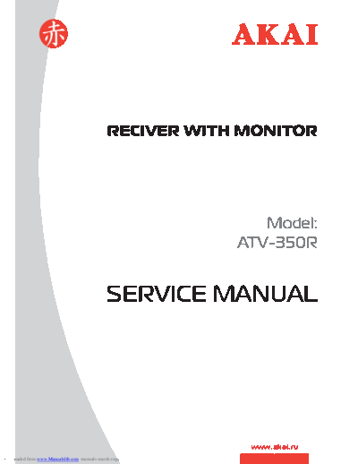 Akai ATV-350R  Akai ATV ATV-350R ATV-350R.pdf