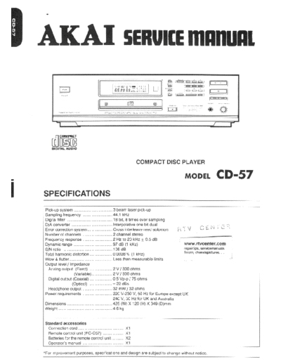 Akai CD-57  Akai CD CD-57 CD-57.pdf